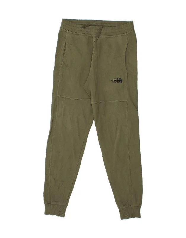 THE NORTH FACE Mens Tracksuit Trousers Joggers Small Khaki Cotton Cropped Trousers Casual Linen Cropped Trousers Casual Linen THE NORTH FACE Mens Tracksuit Trousers Joggers Small Khaki Cotton Cropped Trousers Casual Linen Cropped Trousers Casual Linen
