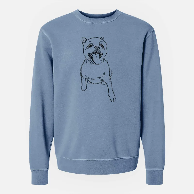 Doodled Tuna the Pomeranian - Unisex Pigment Dyed Crew Sweatshirt Hoodie Sweatshirt Pullover Hoodie Sweatshirt Pullover Doodled Tuna the Pomeranian - Unisex Pigment Dyed Crew Sweatshirt Hoodie Sweatshirt Pullover Hoodie Sweatshirt Pullover