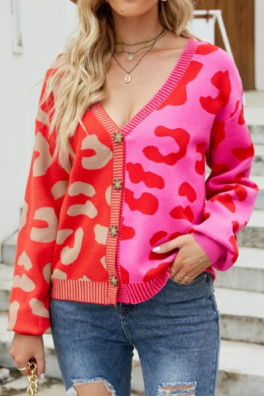Mandy Leopard Button Up Dropped Shoulder Cardigan Denim Fabric Leather Fabric Suede Fabric Denim Fabric Leather Fabric Suede Fabric Mandy Leopard Button Up Dropped Shoulder Cardigan Denim Fabric Leather Fabric Suede Fabric Denim Fabric Leather Fabric Suede Fabric