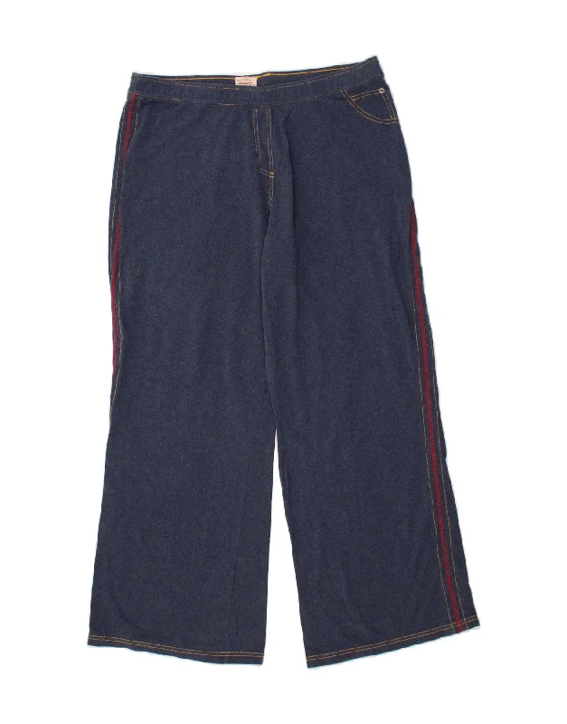 LEVI'S Womens Tracksuit Trousers UK 18 XL Navy Blue Cotton Trousers Pleated Formal Trousers Pleated Formal LEVI'S Womens Tracksuit Trousers UK 18 XL Navy Blue Cotton Trousers Pleated Formal Trousers Pleated Formal