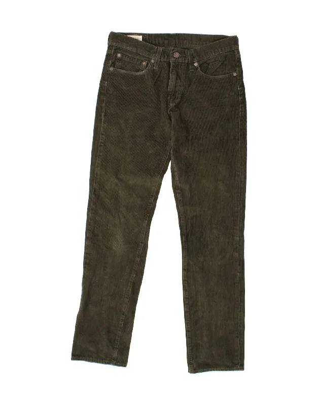 LEVI'S Mens 511 Slim Corduroy Trousers W31 L34 Green Cotton Trousers versatile functional Trousers versatile functional LEVI'S Mens 511 Slim Corduroy Trousers W31 L34 Green Cotton Trousers versatile functional Trousers versatile functional