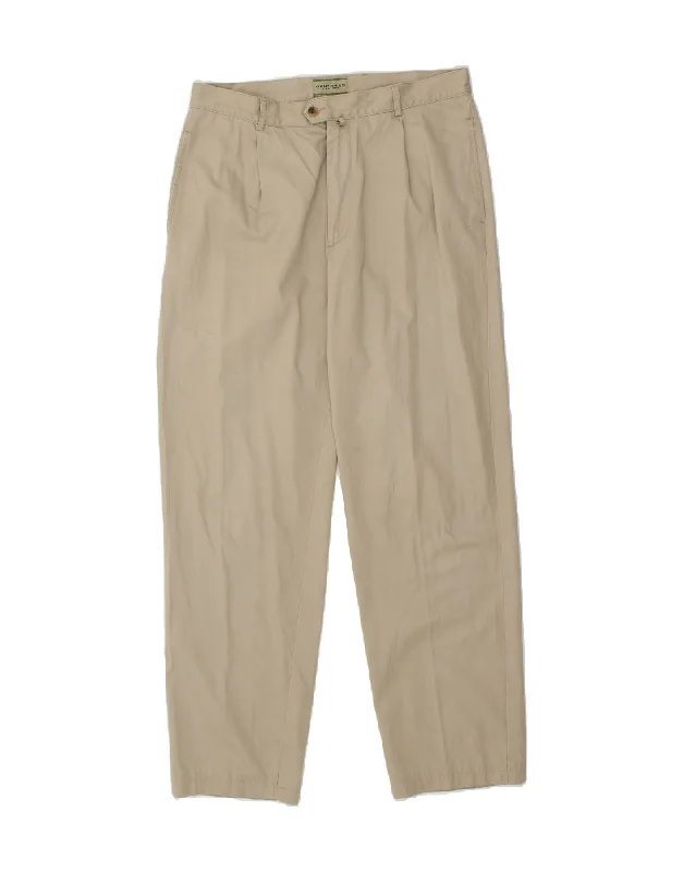 GANT Mens Pegged Chino Trousers W34 L31 Beige Cotton Trousers Silk Elegant Trousers Silk Elegant GANT Mens Pegged Chino Trousers W34 L31 Beige Cotton Trousers Silk Elegant Trousers Silk Elegant