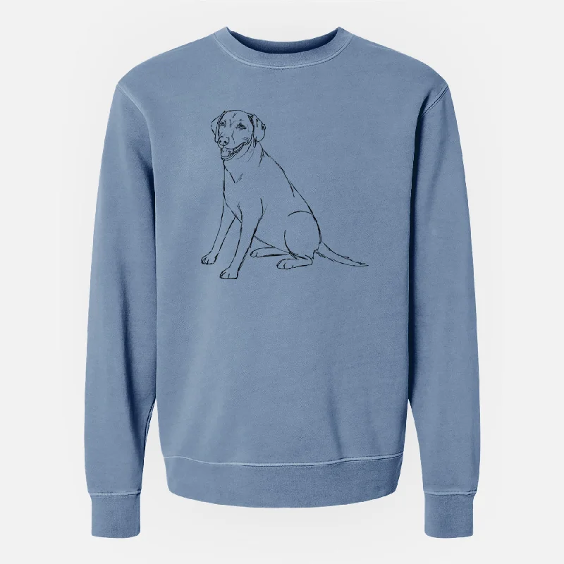 Doodled Winston the Labmaraner - Unisex Pigment Dyed Crew Sweatshirt Hoodie with Front Slit Layering Stylish Hoodie with Front Slit Layering Stylish Doodled Winston the Labmaraner - Unisex Pigment Dyed Crew Sweatshirt Hoodie with Front Slit Layering Stylish Hoodie with Front Slit Layering Stylish