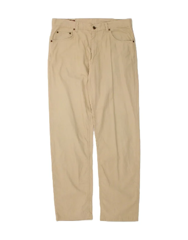 MARLBORO CLASSICS Mens Straight Casual Trousers W36 L34 Beige Cotton Trousers Favorite Customer Trousers Favorite Customer MARLBORO CLASSICS Mens Straight Casual Trousers W36 L34 Beige Cotton Trousers Favorite Customer Trousers Favorite Customer