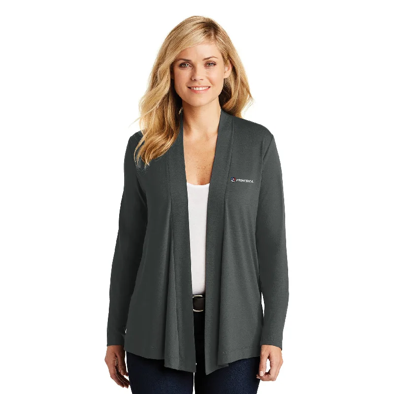 Port Authority Ladies Concept Open Cardigan Hooded Caped Shawl Collar Hooded Caped Shawl Collar Port Authority Ladies Concept Open Cardigan Hooded Caped Shawl Collar Hooded Caped Shawl Collar