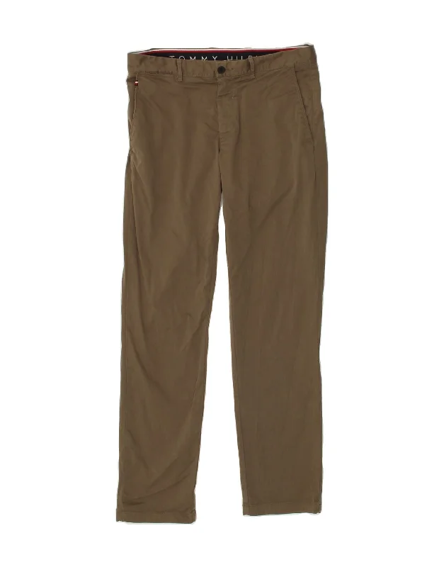 TOMMY HILFIGER Mens Straight Chino Trousers W32 L32 Beige Trousers cozy soft Trousers cozy soft TOMMY HILFIGER Mens Straight Chino Trousers W32 L32 Beige Trousers cozy soft Trousers cozy soft