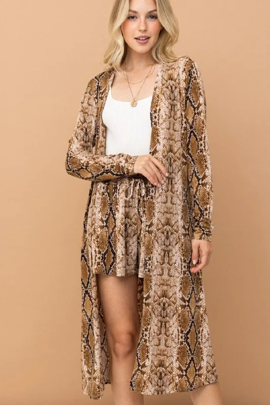 And The Why Snake Print Kimono Open Front Longline Cardigan Crew Neck V-Neck Turtle Neck Crew Neck V-Neck Turtle Neck And The Why Snake Print Kimono Open Front Longline Cardigan Crew Neck V-Neck Turtle Neck Crew Neck V-Neck Turtle Neck