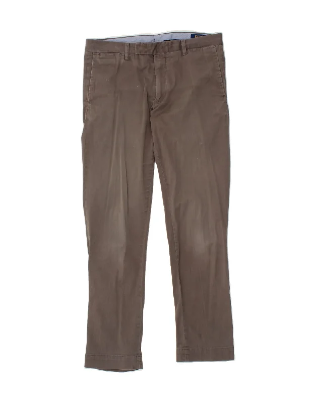 POLO RALPH LAUREN Mens Slim Chino Trousers W32 L32 Grey Trousers Leisure Comfortable Trousers Leisure Comfortable POLO RALPH LAUREN Mens Slim Chino Trousers W32 L32 Grey Trousers Leisure Comfortable Trousers Leisure Comfortable