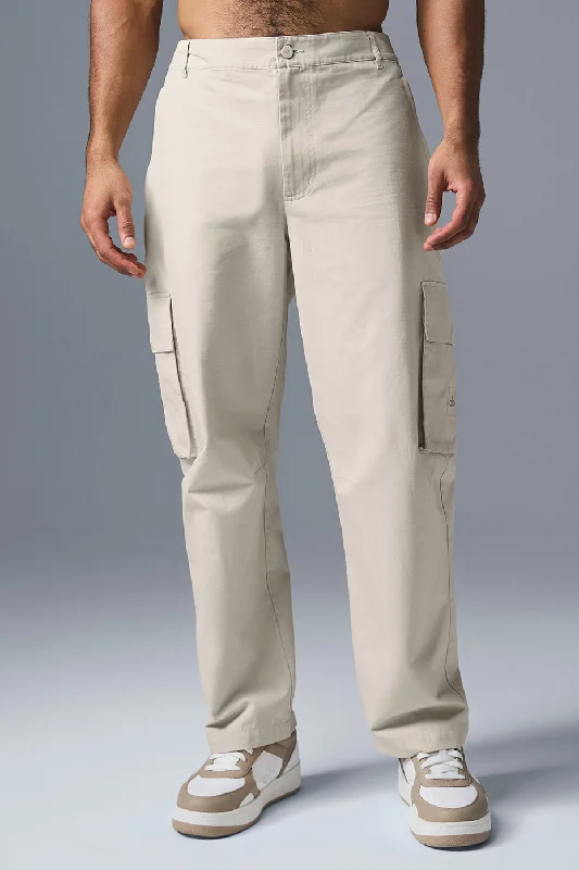 Cargo Ripstop Trouser - Bone Trousers Leisure Comfortable Trousers Leisure Comfortable Cargo Ripstop Trouser - Bone Trousers Leisure Comfortable Trousers Leisure Comfortable