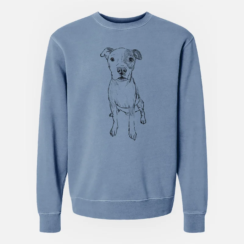 Doodled Peter the Pitbull - Unisex Pigment Dyed Crew Sweatshirt Hoodie with Tie-Dye Psychedelic Retro Hoodie with Tie-Dye Psychedelic Retro Doodled Peter the Pitbull - Unisex Pigment Dyed Crew Sweatshirt Hoodie with Tie-Dye Psychedelic Retro Hoodie with Tie-Dye Psychedelic Retro