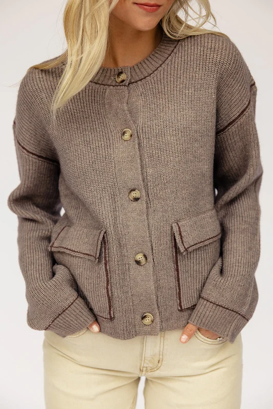 Forget About It Pocket Cardigan Oversized Loose Flowy Oversized Loose Flowy