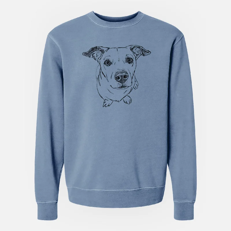 Doodled Skittles the Mixed Breed - Unisex Pigment Dyed Crew Sweatshirt Hoodie with Thumb Holes Functional Cozy Hoodie with Thumb Holes Functional Cozy Doodled Skittles the Mixed Breed - Unisex Pigment Dyed Crew Sweatshirt Hoodie with Thumb Holes Functional Cozy Hoodie with Thumb Holes Functional Cozy