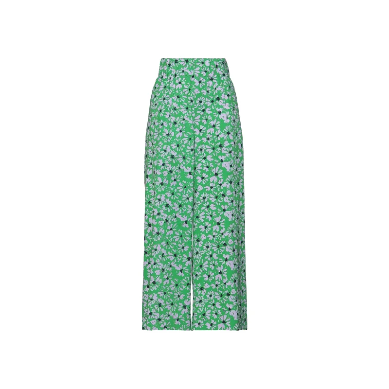 Trouser - Green Trousers Lace Delicate Trousers Lace Delicate