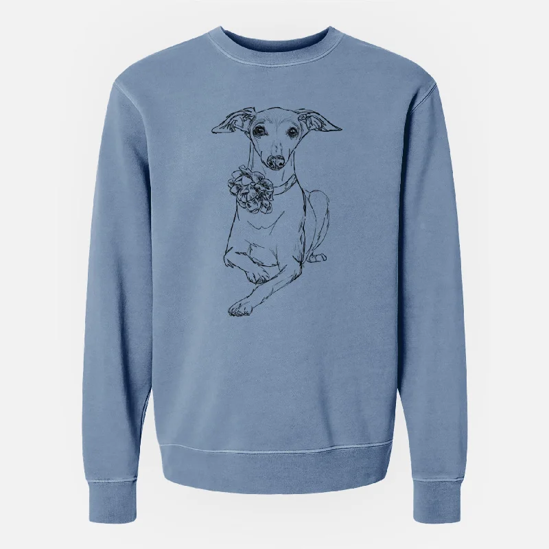 Doodled Cashie the Italian Greyhound - Unisex Pigment Dyed Crew Sweatshirt Hoodie with Camouflage Military Edgy Hoodie with Camouflage Military Edgy Doodled Cashie the Italian Greyhound - Unisex Pigment Dyed Crew Sweatshirt Hoodie with Camouflage Military Edgy Hoodie with Camouflage Military Edgy