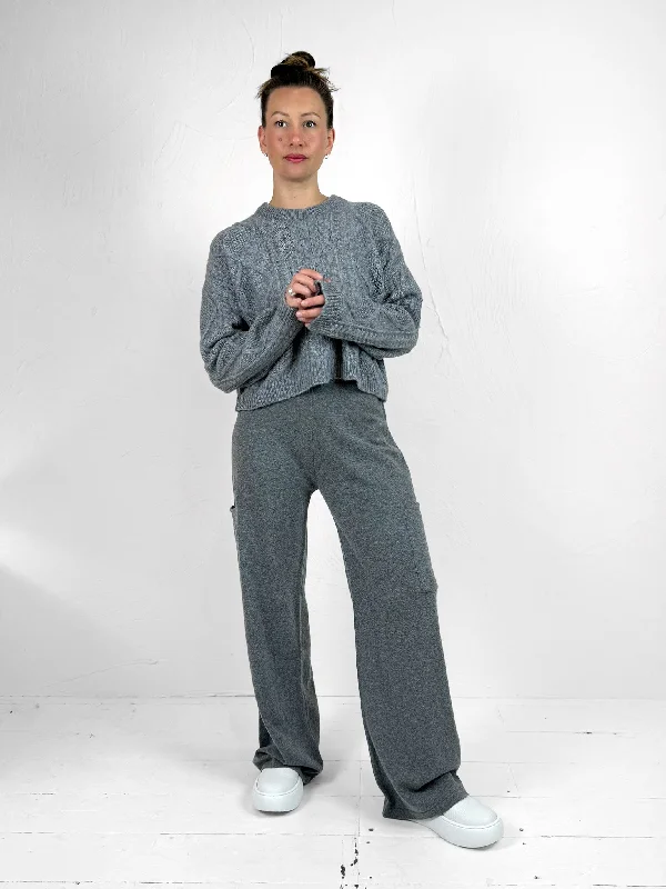 Marilu Wide Knitted Trousers - 2 Colours Trousers Bestseller Popular Trousers Bestseller Popular Marilu Wide Knitted Trousers - 2 Colours Trousers Bestseller Popular Trousers Bestseller Popular