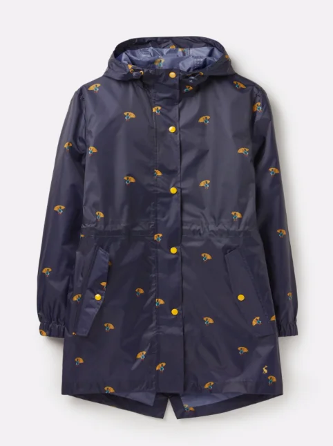 Joules Golightly Print Waterproof Packaway Coat - Umbrella Ducks Square Neck One-Shoulder Off-the-Shoulder Joules Golightly Print Waterproof Packaway Coat - Umbrella Ducks Square Neck One-Shoulder Off-the-Shoulder
