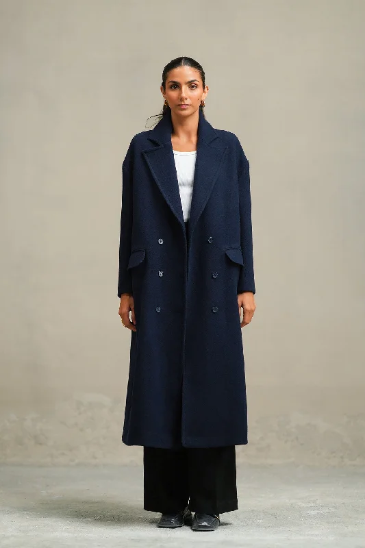LONG COAT (E2012/108/619) Hooded Caped Scarf