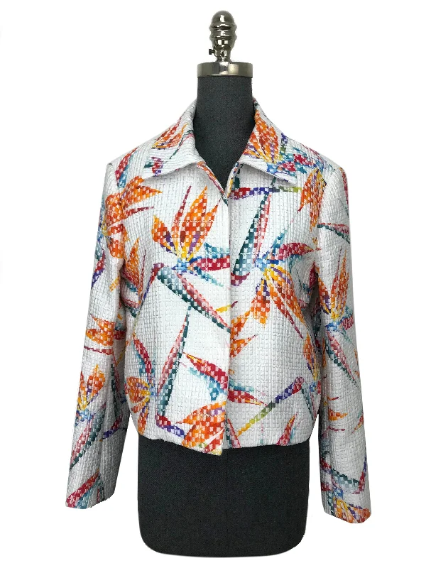 Fendi Birds of Paradise Printed Jacket Size L Jersey Jacket Tulle Jacket Batik Jacket Jersey Jacket Tulle Jacket Batik Jacket Fendi Birds of Paradise Printed Jacket Size L Jersey Jacket Tulle Jacket Batik Jacket Jersey Jacket Tulle Jacket Batik Jacket