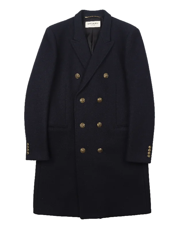 Pea Coat (FW13) Stand-Up Roll-Neck Turtle