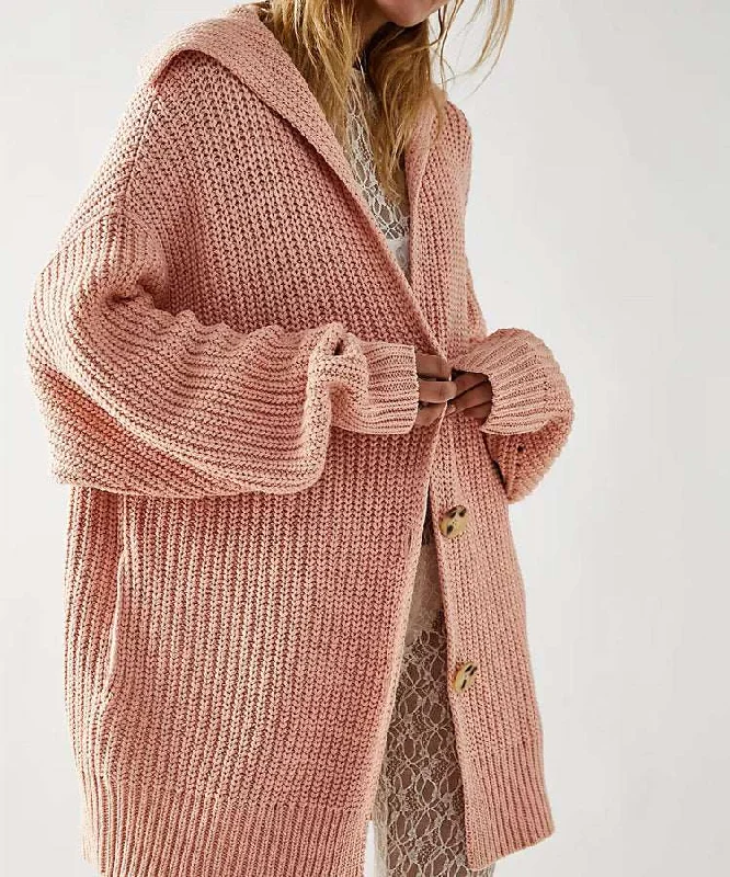 Women's Mid-length Lapel Collar Knitted Button-up Cardigan Jacket Fleece Jacket Down Jacket Parka Fleece Jacket Down Jacket Parka Women's Mid-length Lapel Collar Knitted Button-up Cardigan Jacket Fleece Jacket Down Jacket Parka Fleece Jacket Down Jacket Parka