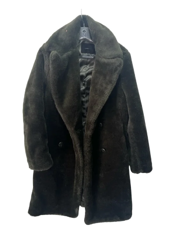 Dawn Levy Size S Green Polyester, Acrylic, Wool Side Seam Pockets Coat Suede Jacket Faux Fur Jacket Puffer Jacket Dawn Levy Size S Green Polyester, Acrylic, Wool Side Seam Pockets Coat Suede Jacket Faux Fur Jacket Puffer Jacket
