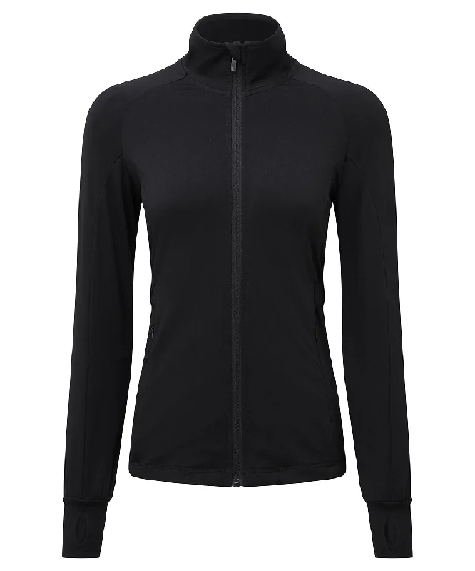 Black - Women's TriDri® performance jacket Wool Jacket Cashmere Jacket Tweed Jacket Wool Jacket Cashmere Jacket Tweed Jacket