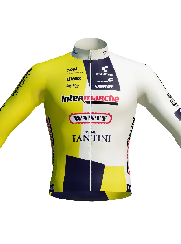 INTERMARCHÉ-WANTY OFFICIAL TEAM Flight 3.0 Women´s Jacket Tiered Jacket Buttoned Jacket Zippered Jacket Tiered Jacket Buttoned Jacket Zippered Jacket