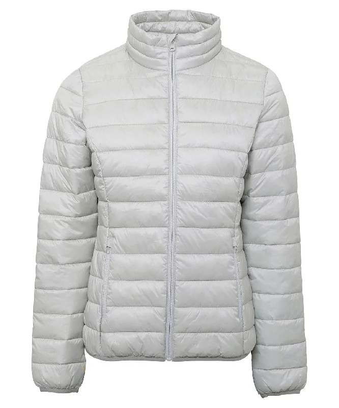 Silver - Women's terrain padded jacket Jacket Blazer Coat Jacket Blazer Coat