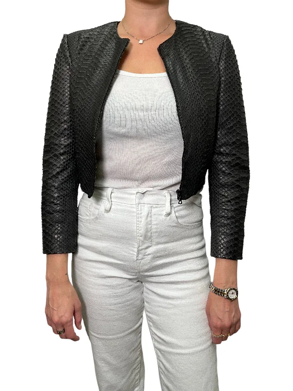 The Row Python Snakeskin Cropped Stanta Jacket Size 6 Herringbone Jacket Checkered Jacket Solid Jacket Herringbone Jacket Checkered Jacket Solid Jacket The Row Python Snakeskin Cropped Stanta Jacket Size 6 Herringbone Jacket Checkered Jacket Solid Jacket Herringbone Jacket Checkered Jacket Solid Jacket