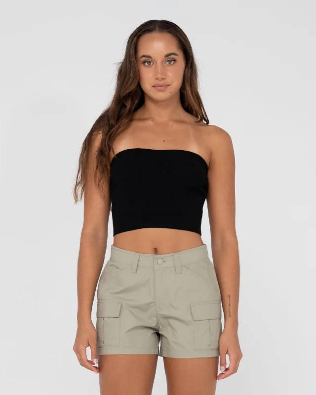 Rusty Amelia Strapless Knit Top Bohemian Knit Top