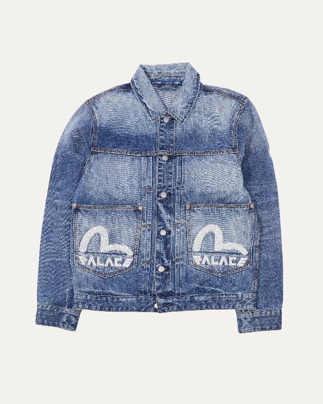 Evisu Dice Denim Jacket Tailored Jacket Straight Jacket A-Line Jacket Tailored Jacket Straight Jacket A-Line Jacket Evisu Dice Denim Jacket Tailored Jacket Straight Jacket A-Line Jacket Tailored Jacket Straight Jacket A-Line Jacket