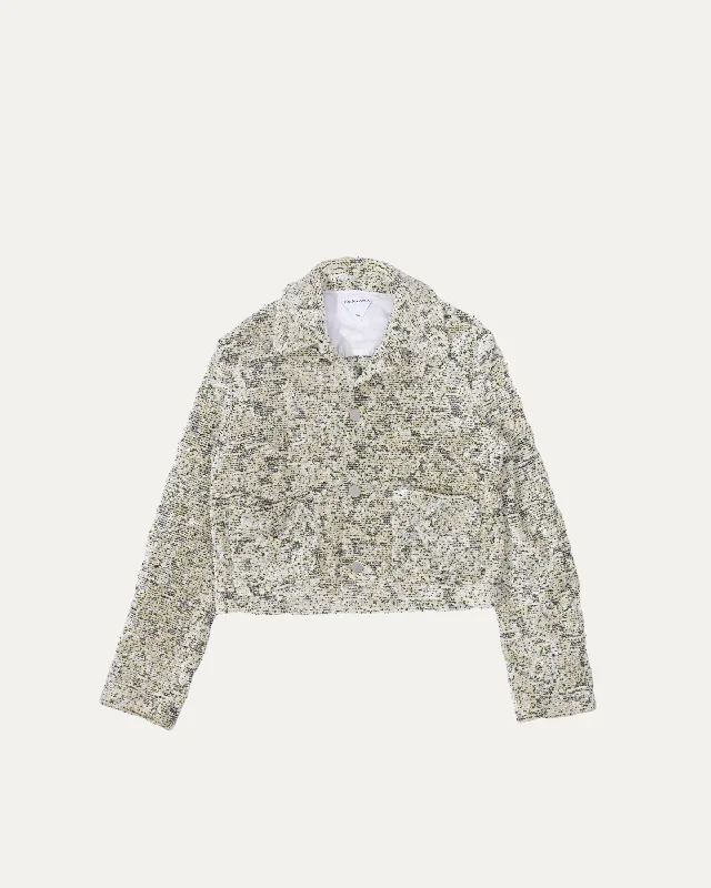 Multicolor Boucle Jacket Welt Pockets Slit Pockets Flap Pockets Welt Pockets Slit Pockets Flap Pockets Multicolor Boucle Jacket Welt Pockets Slit Pockets Flap Pockets Welt Pockets Slit Pockets Flap Pockets