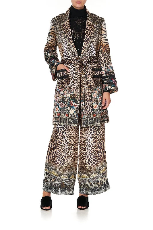 MID LENGTH MILITARY COAT CALL OF THE CATHEDRAL Blouse Shirt Tunic