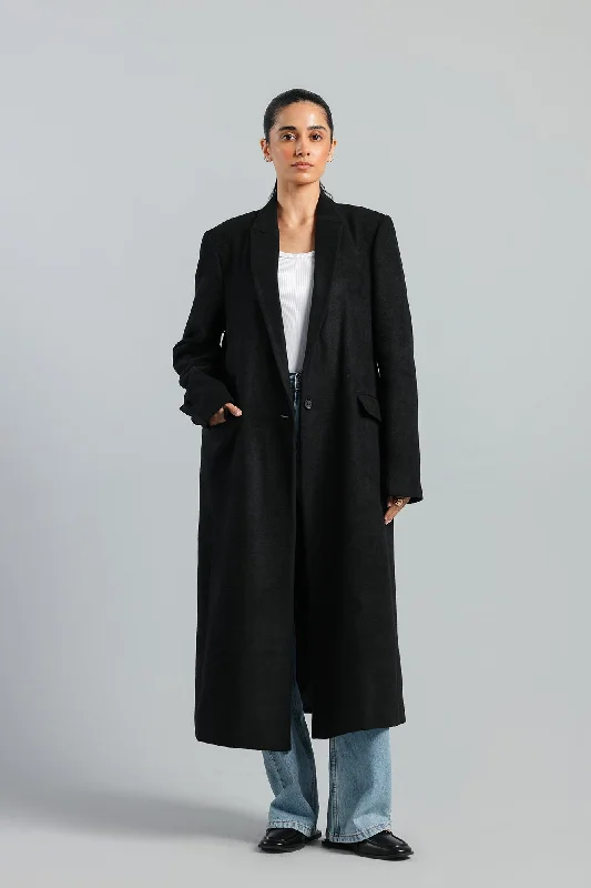 LONG COAT (E2011/108/902) Three-Quarter Sleeve Elbow Sleeve Wrist Sleeve