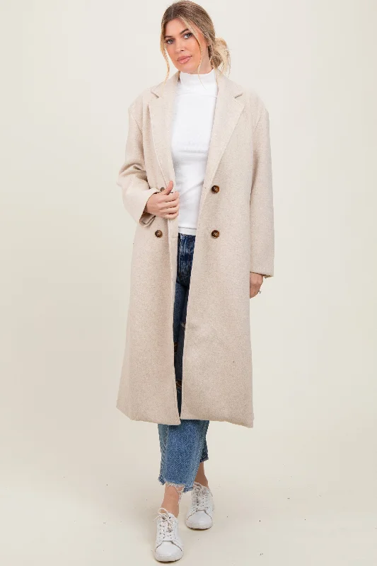 Cream Felted Double Breasted Lapel Button Coat Turtleneck Jacket Crew Neck Jacket V-Neck Jacket Cream Felted Double Breasted Lapel Button Coat Turtleneck Jacket Crew Neck Jacket V-Neck Jacket