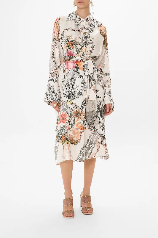 SPLIT CUFF SOFT COAT DE HAAR MEMOIRS Welt Pockets Slit Pockets Flap Pockets