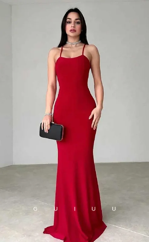 G4531 - Sexy & Hot Mermaid Sheath Halter Sleeveless Red Prom Party Dress A-Line Day Work G4531 - Sexy & Hot Mermaid Sheath Halter Sleeveless Red Prom Party Dress A-Line Day Work