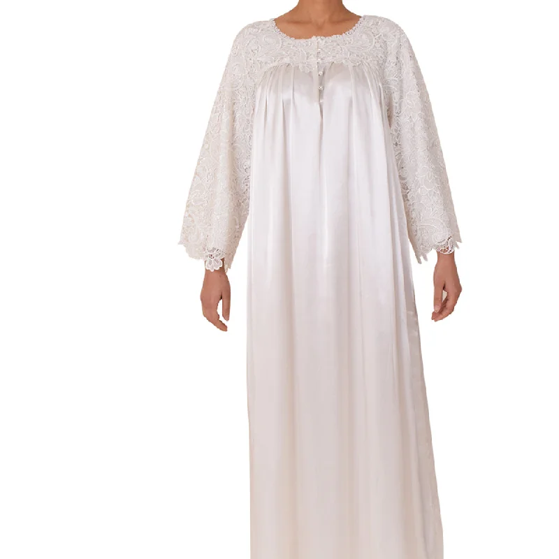 Sally Poppy Night Dress Satin Pink Size Xl Pink Tunics Luxurious high-end