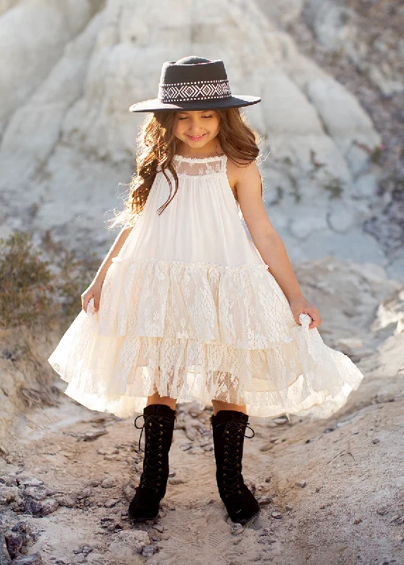 Catrina Dress in Cloud