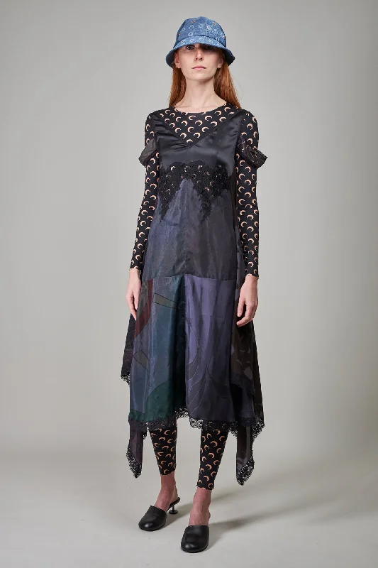 Regenerated Silk Scarves Nuisette Dress