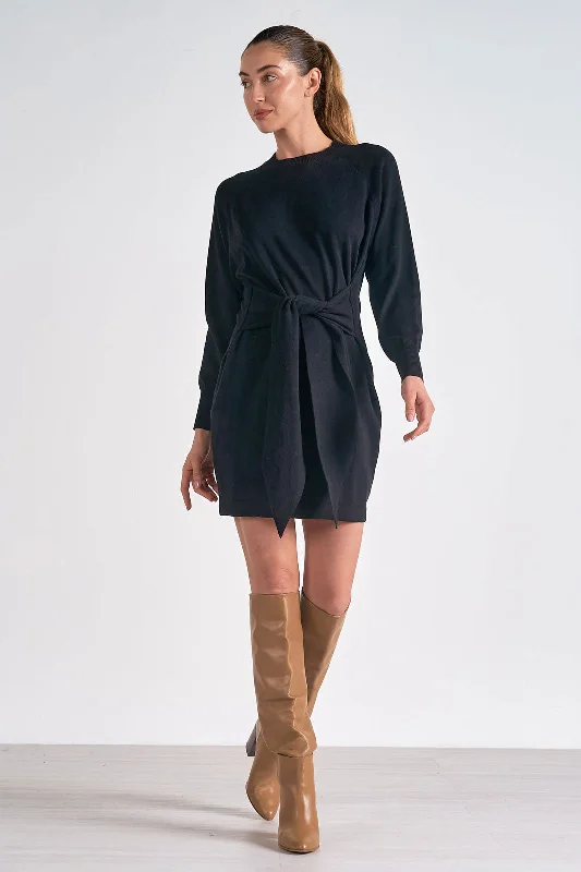 TIE DETAIL DRESS