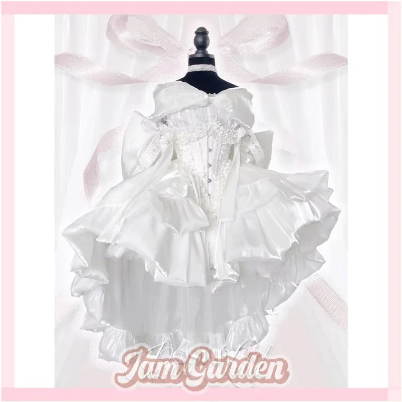 POSHEPOSE Girly Style High-end Coming-of-age Tube Top Birthday Dress