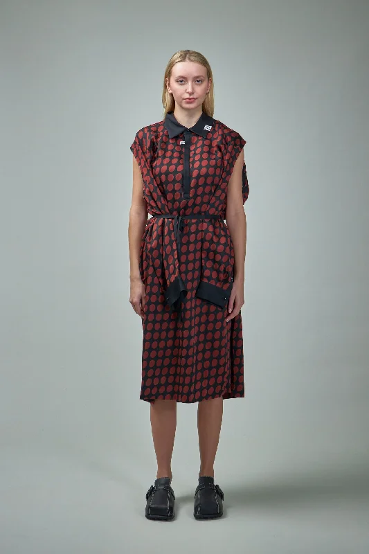 Hollowed Out Sleeves Dress