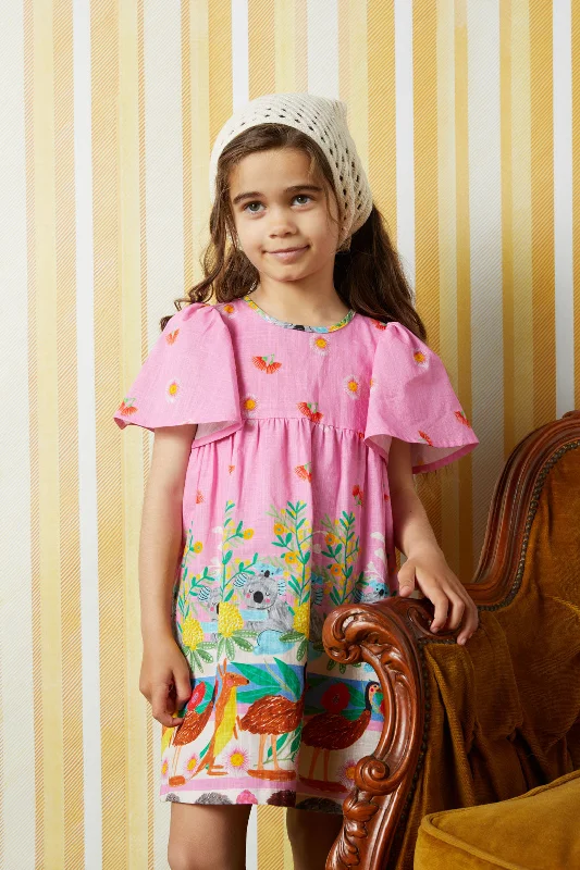 Koala Kids Border Dress