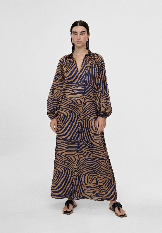 Zebra print dress