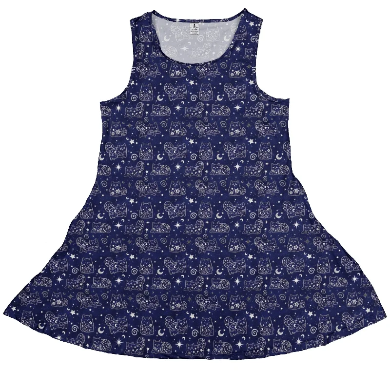 Star Cats Dress