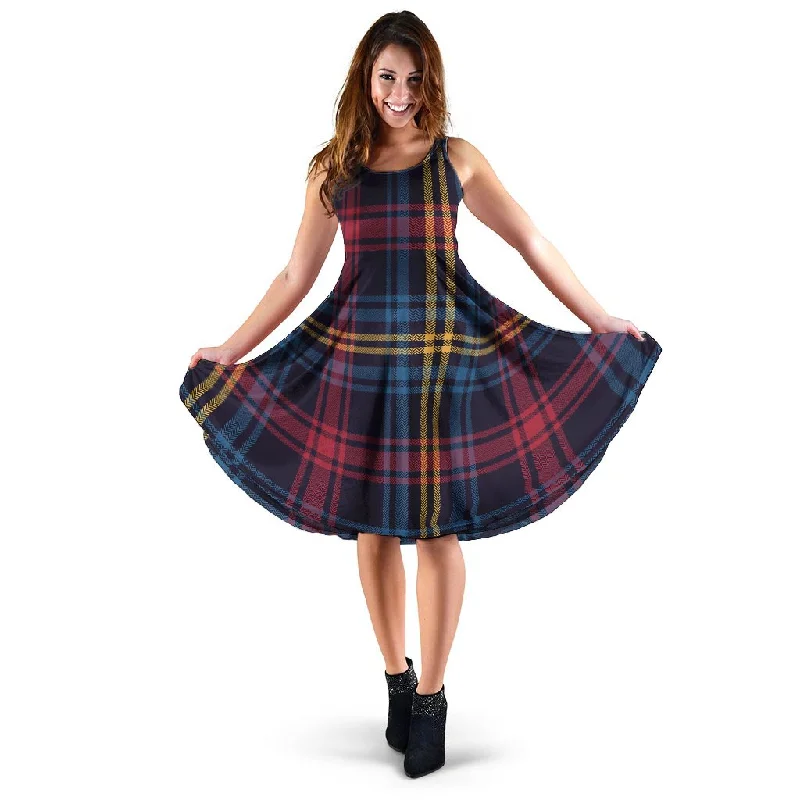 Tartan Print Dress