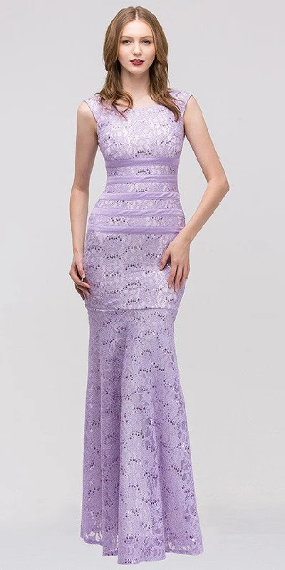 Lilac/Ivory