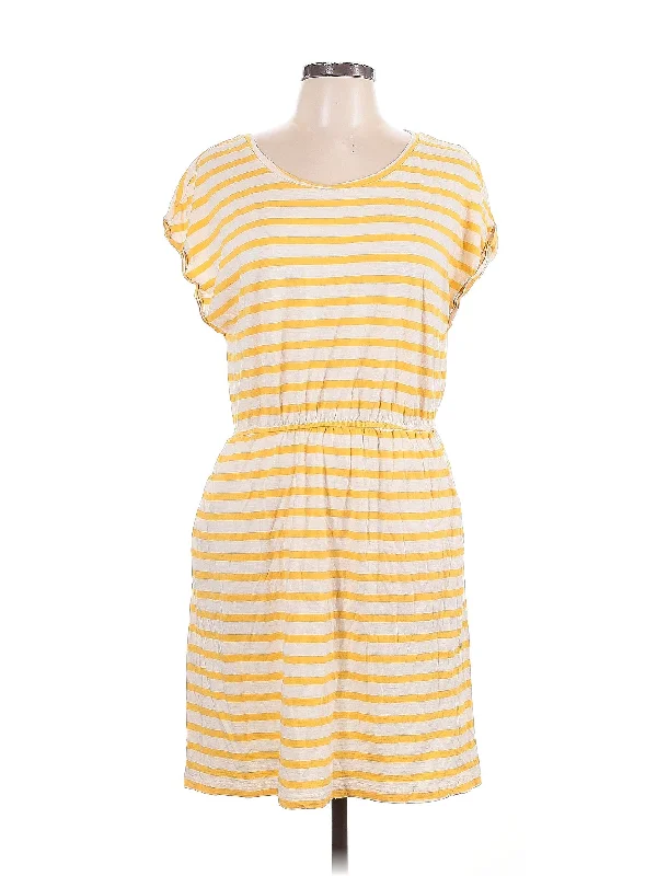 Casual Dress Square Neckline Feminine Square Neckline Feminine
