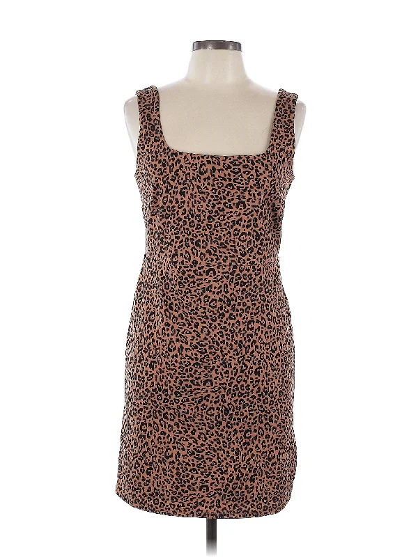 Cocktail Dress Square Neckline Feminine Square Neckline Feminine